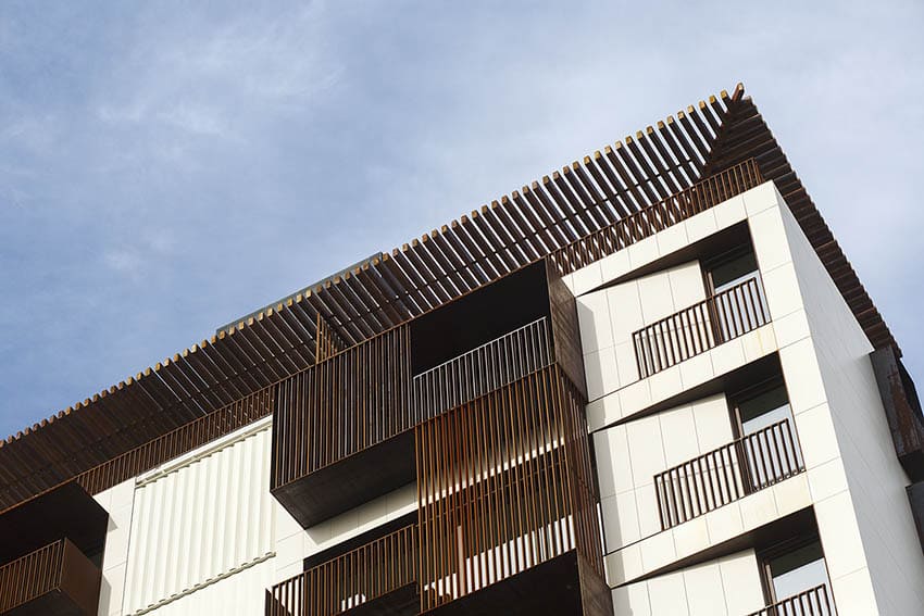 Edificio Dmanán, Premio Internacional por su Fachada fachada ventilada augas ferreas promotora constructora dmanan lugo